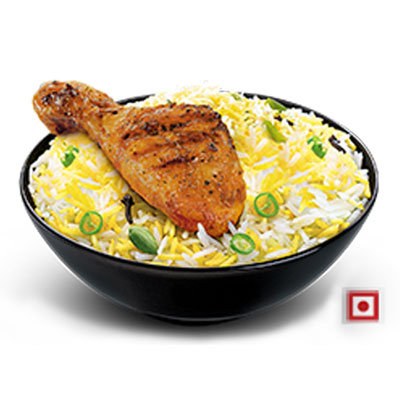 "Rice Bowlz with Smoky Red Chicken - KFC - Click here to View more details about this Product